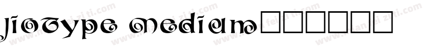 JioType Medium字体转换